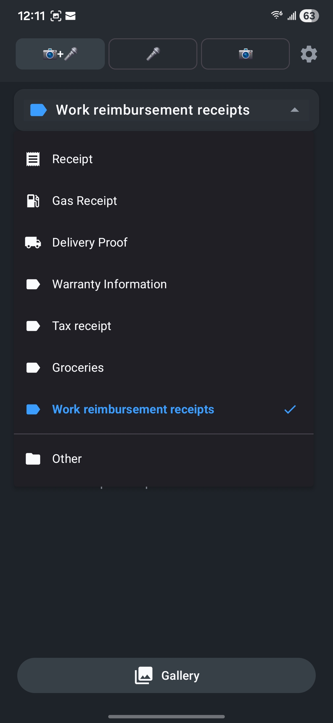 QuickCapture Screenshot